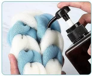 Multi-Color Long Bath Shower MESH Foam Sponge Body Loofa Belt