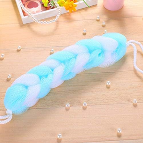 Multi-Color Long Bath Shower MESH Foam Sponge Body Loofa Belt