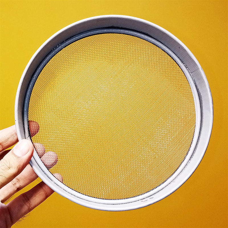Metal Round Medium-Size Flour Strainer Channi