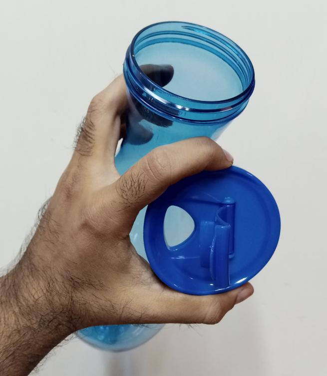 Choice Transparent Plastic 1.7-Litre Pet Kitchen Multi-Purpose Oil & Water Bottle ( Random Colors Will Be Sent )