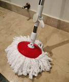 360' Degree Spin Mop With Bucket & One Free Extra Refill ( Mix Random Colors)
