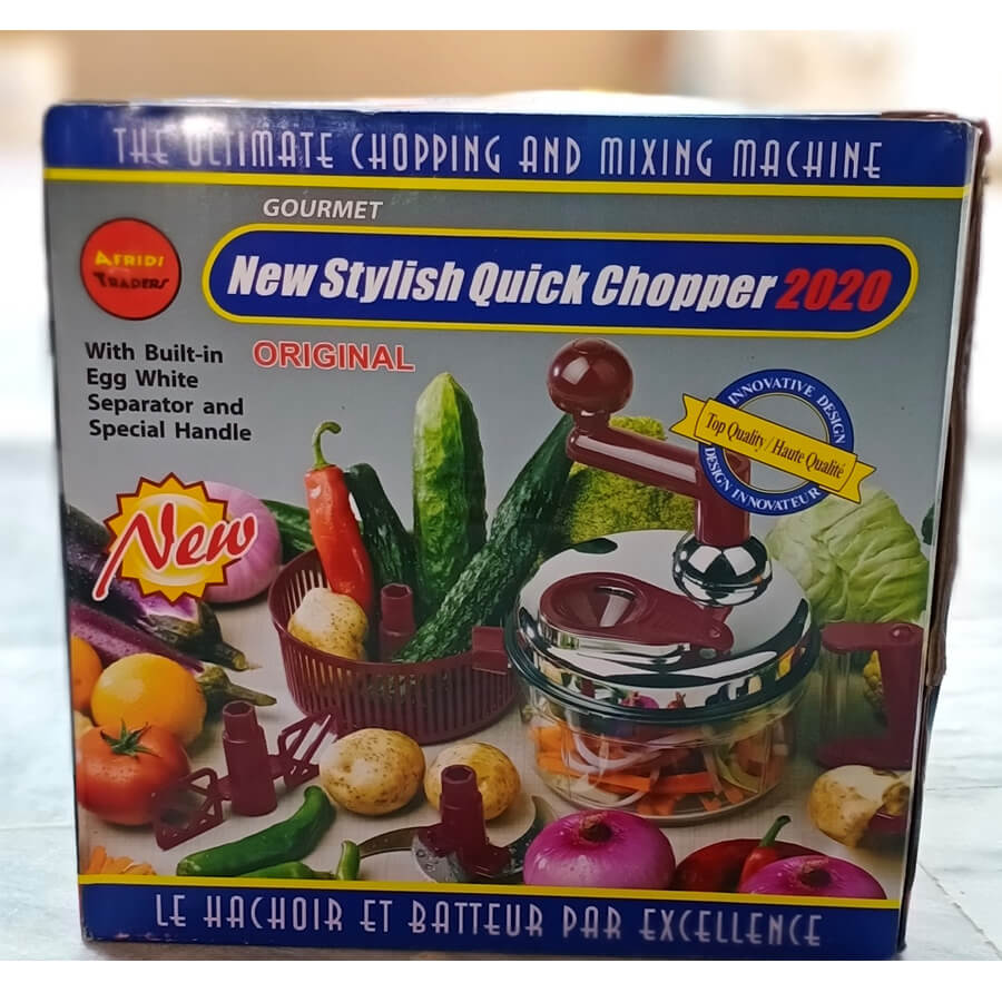 Quick Multi-Purpose Manual Master Vegetables Chopper ( Random Color Will Be Sent )