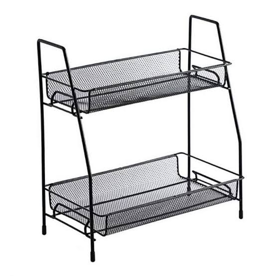 Metal Small Size Rack For Kitchen, Office Or Bathroom