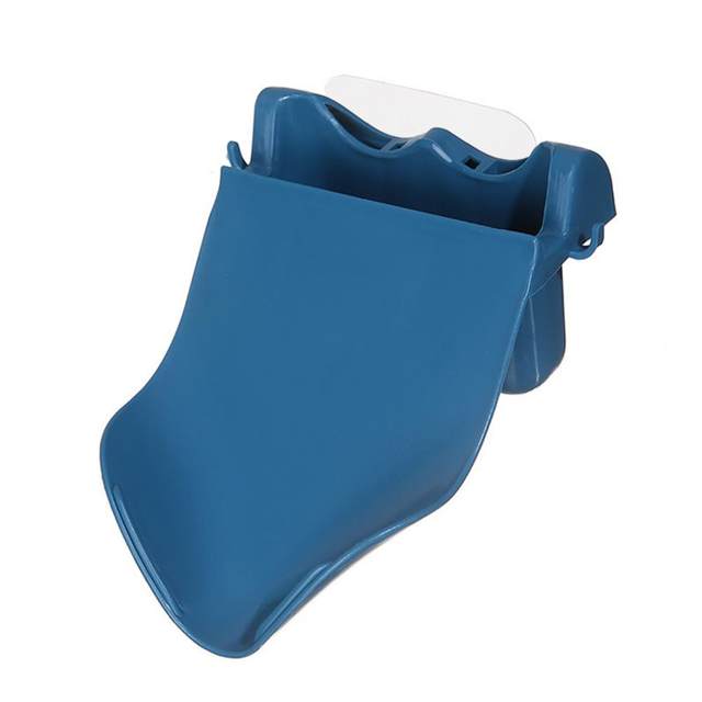 Sticky Self-Adhesive Wall-Mount Plastic Soap Dish (Random Colors Will be sent)