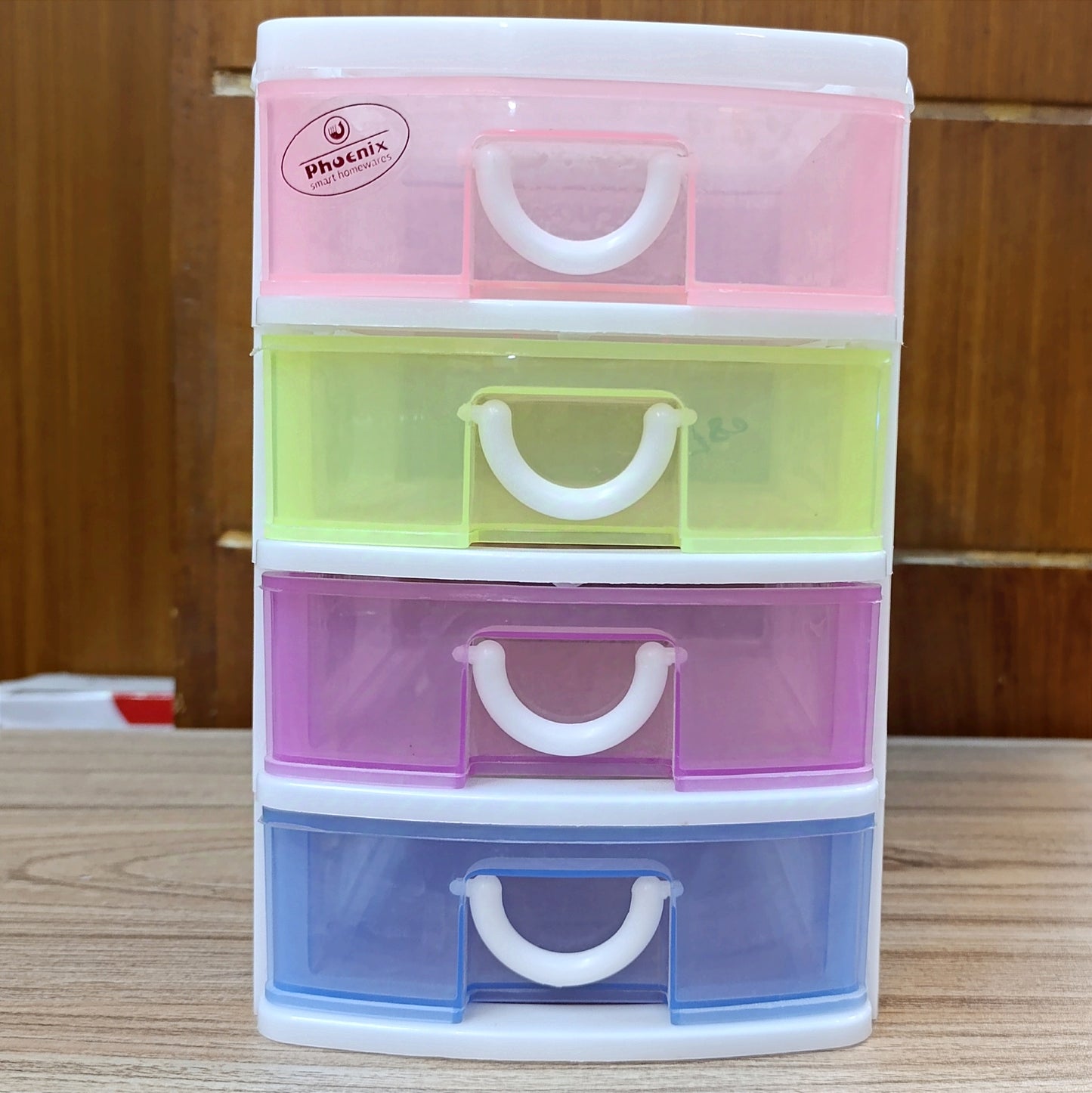 Phoenix Multi-Color 4-Step Jewelry & Stationary Storage Drawer