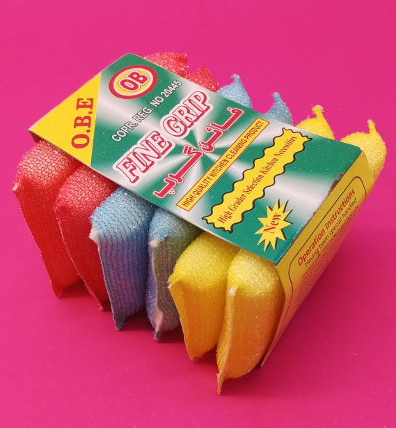 Pack Of 6pcs Soft Cleaning Dish Washing Foam Sponge