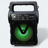 Wireless Big Sound 1200mAh Bluetooth Speaker With LED Light and Solar charging Feature