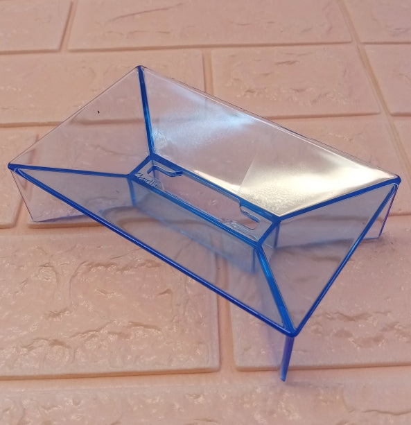 Charlie Acrylic Plastic Soap Dish ( Random Colors Will Be Sent )