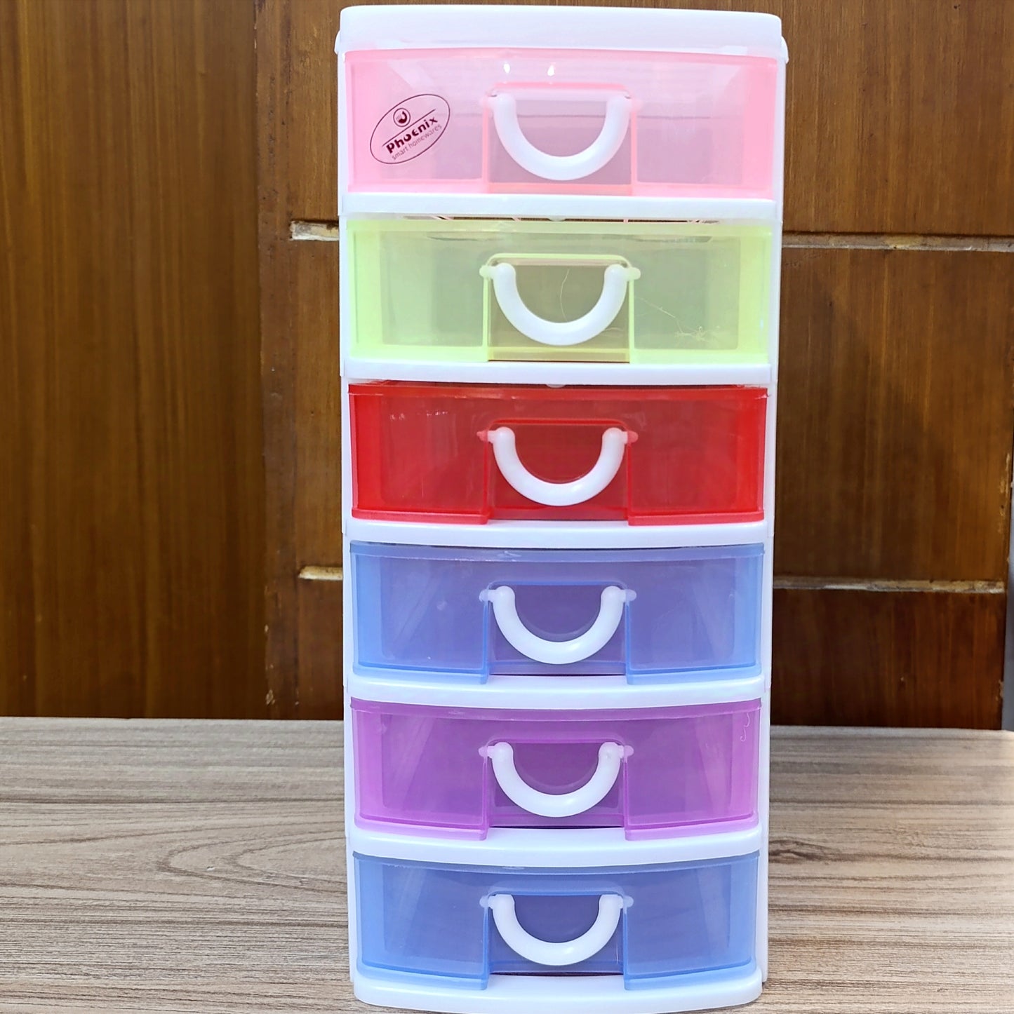 Phoenix Multi-Color 6-Step Jewelry & Stationary Storage Drawer