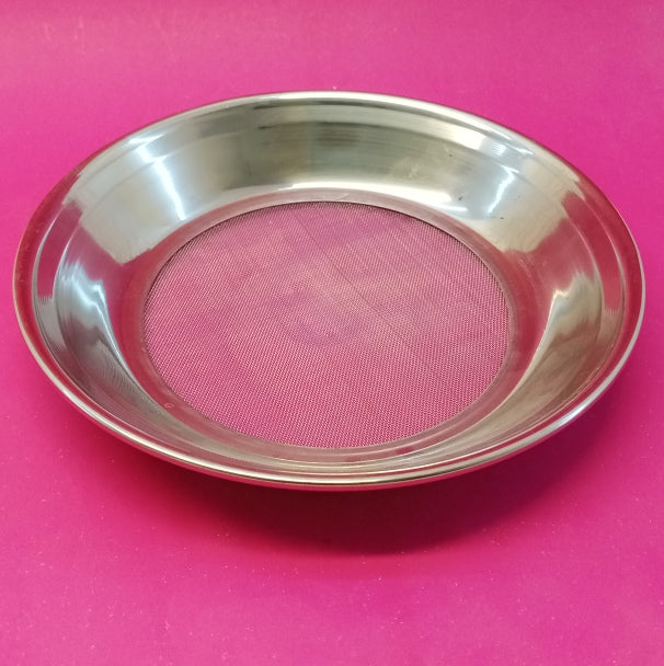 Stainless Round Medium-Size Flour Strainer Channi