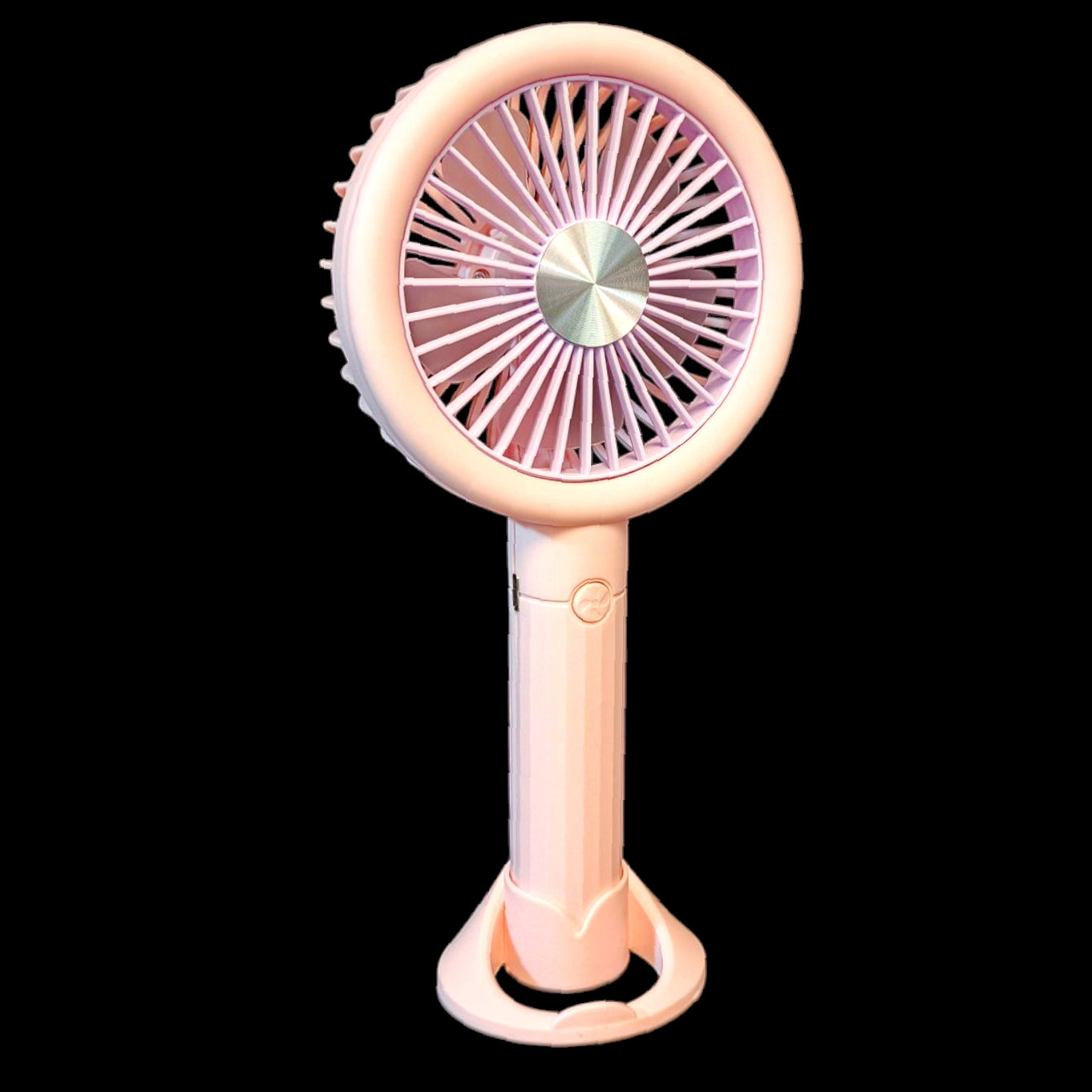 Wego Rechargeable Portable Hand Fan (2 Hours Battery Backup)