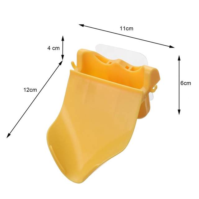 Sticky Self-Adhesive Wall-Mount Plastic Soap Dish (Random Colors Will be sent)