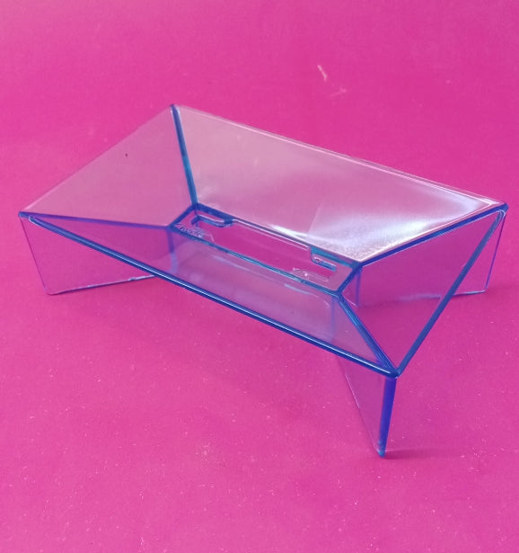 Charlie Acrylic Plastic Soap Dish ( Random Colors Will Be Sent )