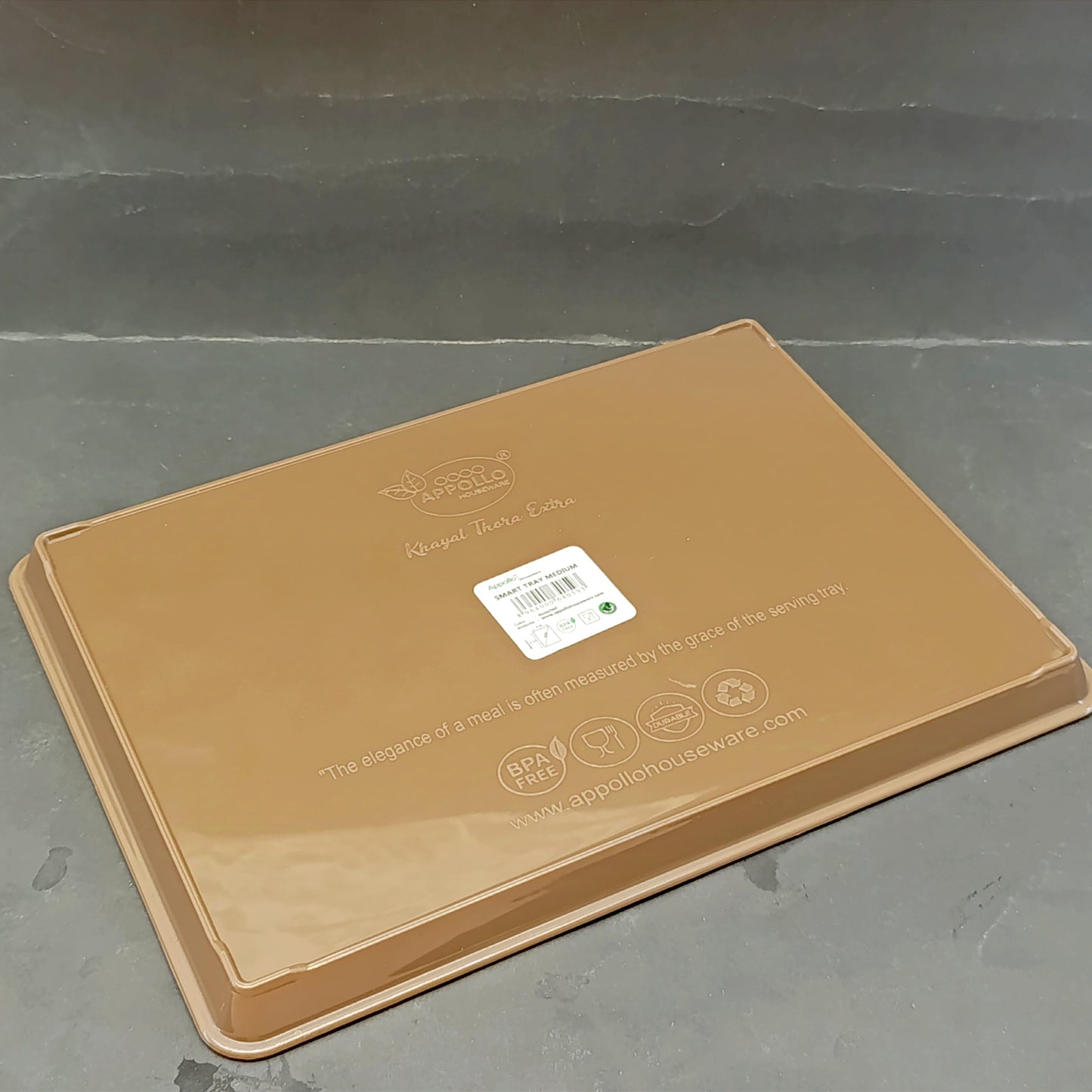 Appollo Smart Plastic Large Size Food Serving Tray