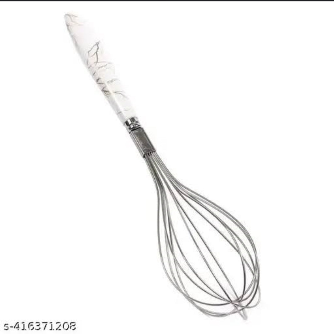 Stainless Steel Egg Beater ( Random Colors Will be sent)