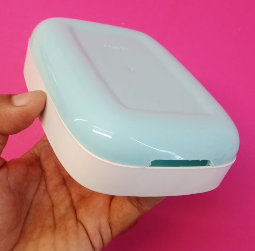 Dove Plastic Soap Dish With Bottom Drain Tray( Random Colors Will Be Sent)