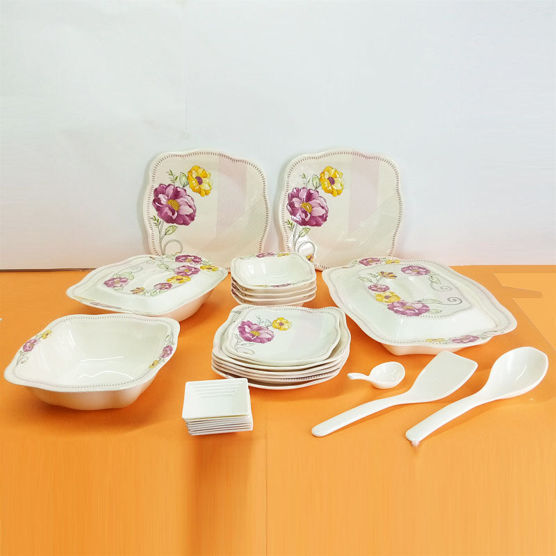 Studio Classy 64pcs Melamine Dinner Set ( 8-Person Serving )