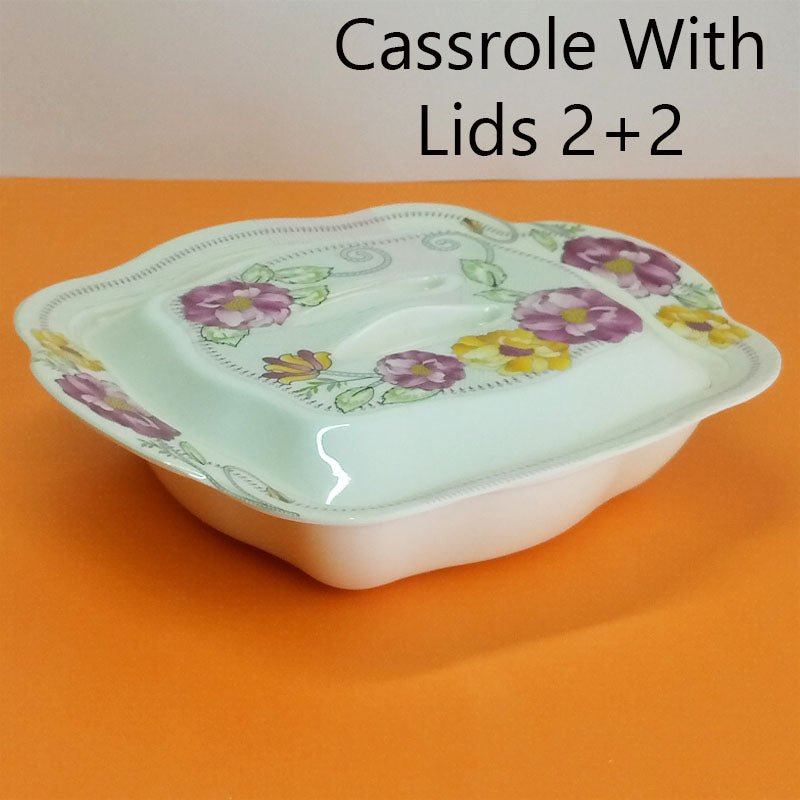 Studio Classy 64pcs Melamine Dinner Set ( 8-Person Serving )