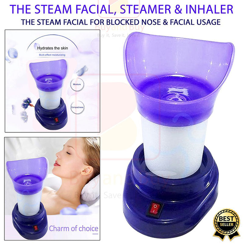 Shinon 3-in-1 Facial Steamer, Inhaler & Humidifier For Block Nose Massager Electric Tool