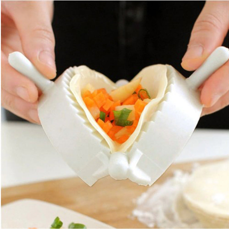 Pack Of 3pcs Plastic Dumpling Momo & Samosa Making Mold