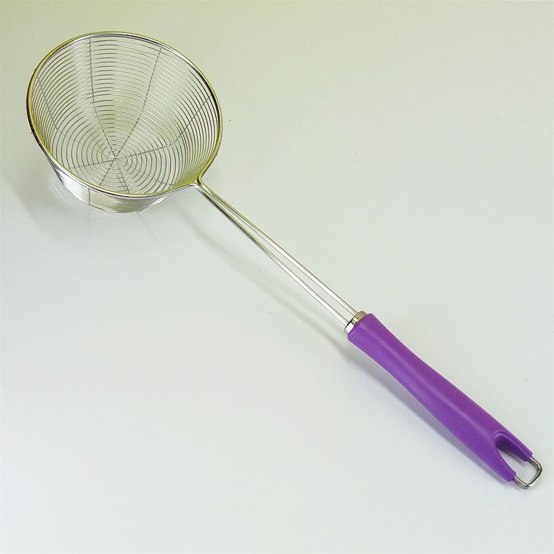 Heavy Duty Stainless Steel 7-inches Strainer Deep Frying Jali ( Large Size )