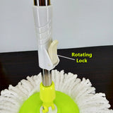 360' Degree Spin Mop With Bucket & One Free Extra Refill ( Mix Random Colors)