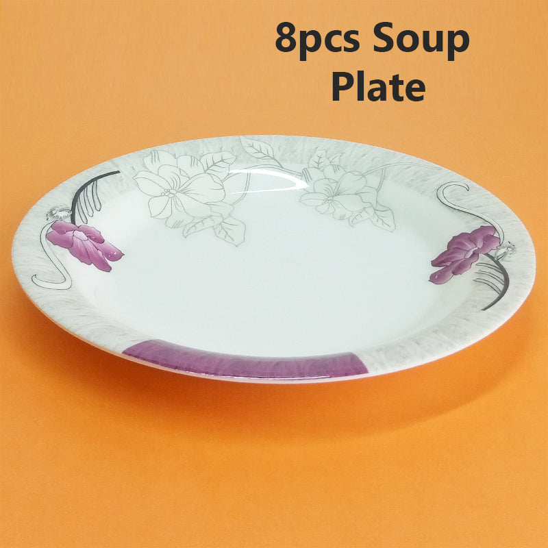 Studio Spin 72pcs Melamine Dinner Set ( 8-Person Serving )