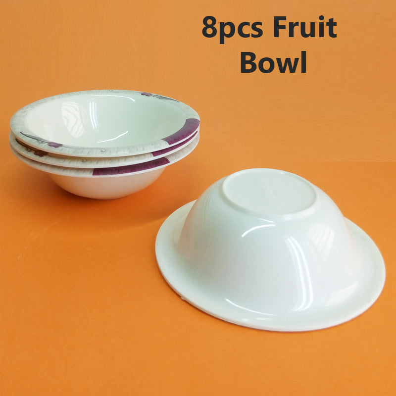 Studio Spin 72pcs Melamine Dinner Set ( 8-Person Serving )