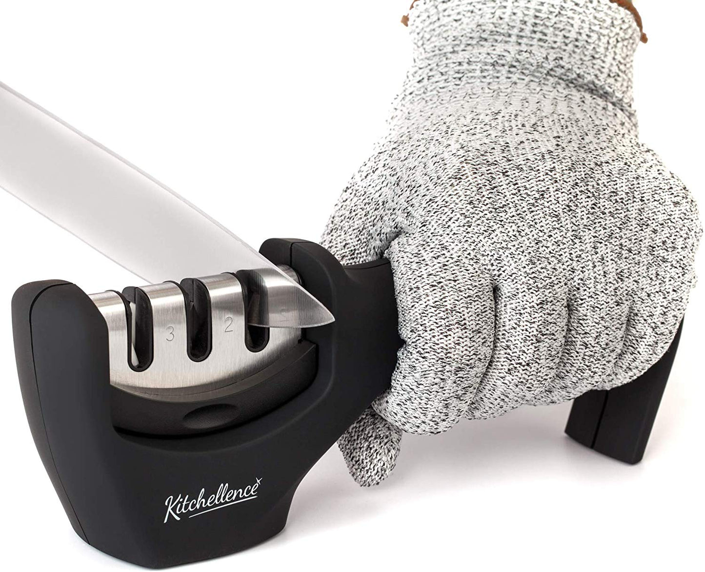 3-Stage Ceramic Heavy Duty Knife Sharpener