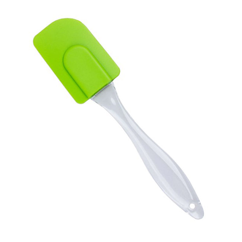 Pack Of 2pcs Silicon Multi-Color Oil Brush & Spatula Set( Random Colors Will Be Sent)