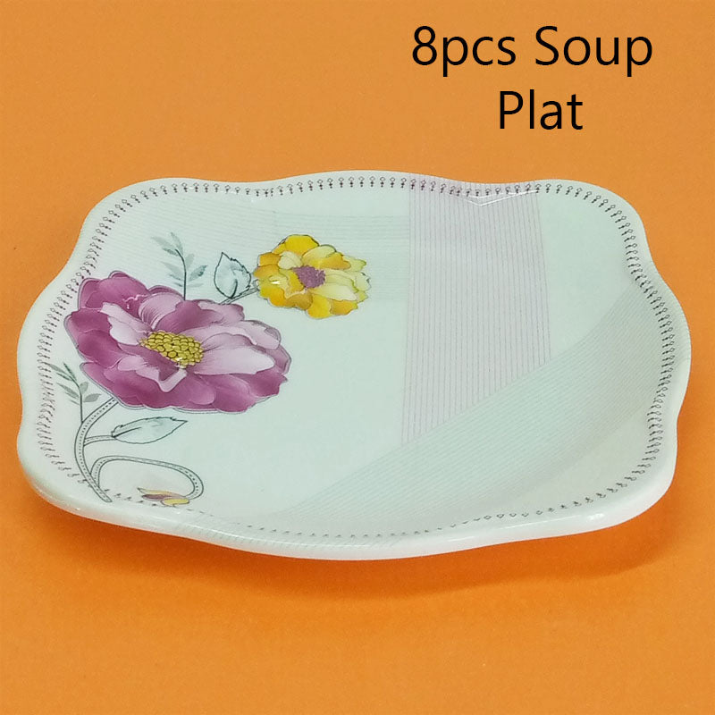 Studio Classy 64pcs Melamine Dinner Set ( 8-Person Serving )