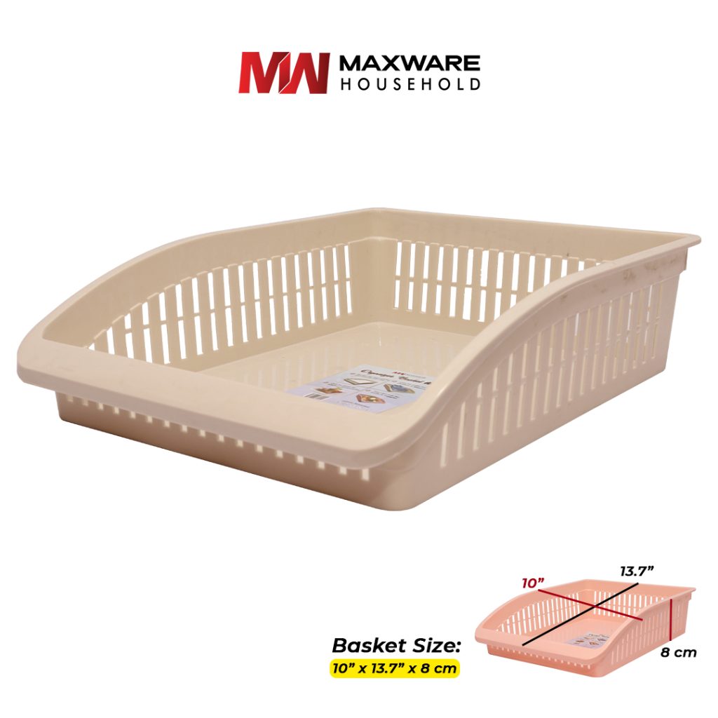 Maxware Large-size Storage Fridge & Multi-Purpose Basket. ( Random Colors )