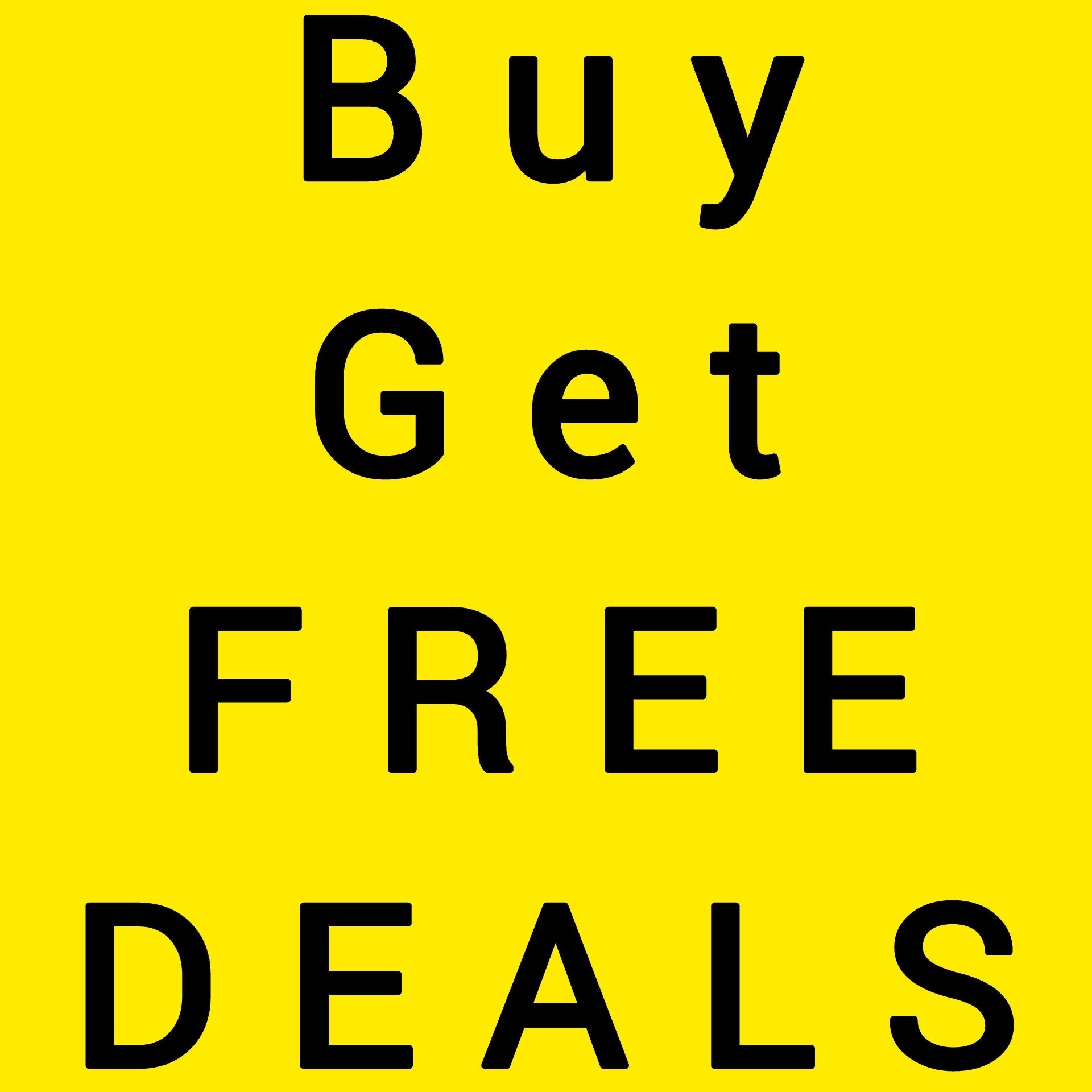 Buy & Get One Free Deals