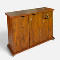 Movable Wheels Side Board Storage Rack With One Drawer
