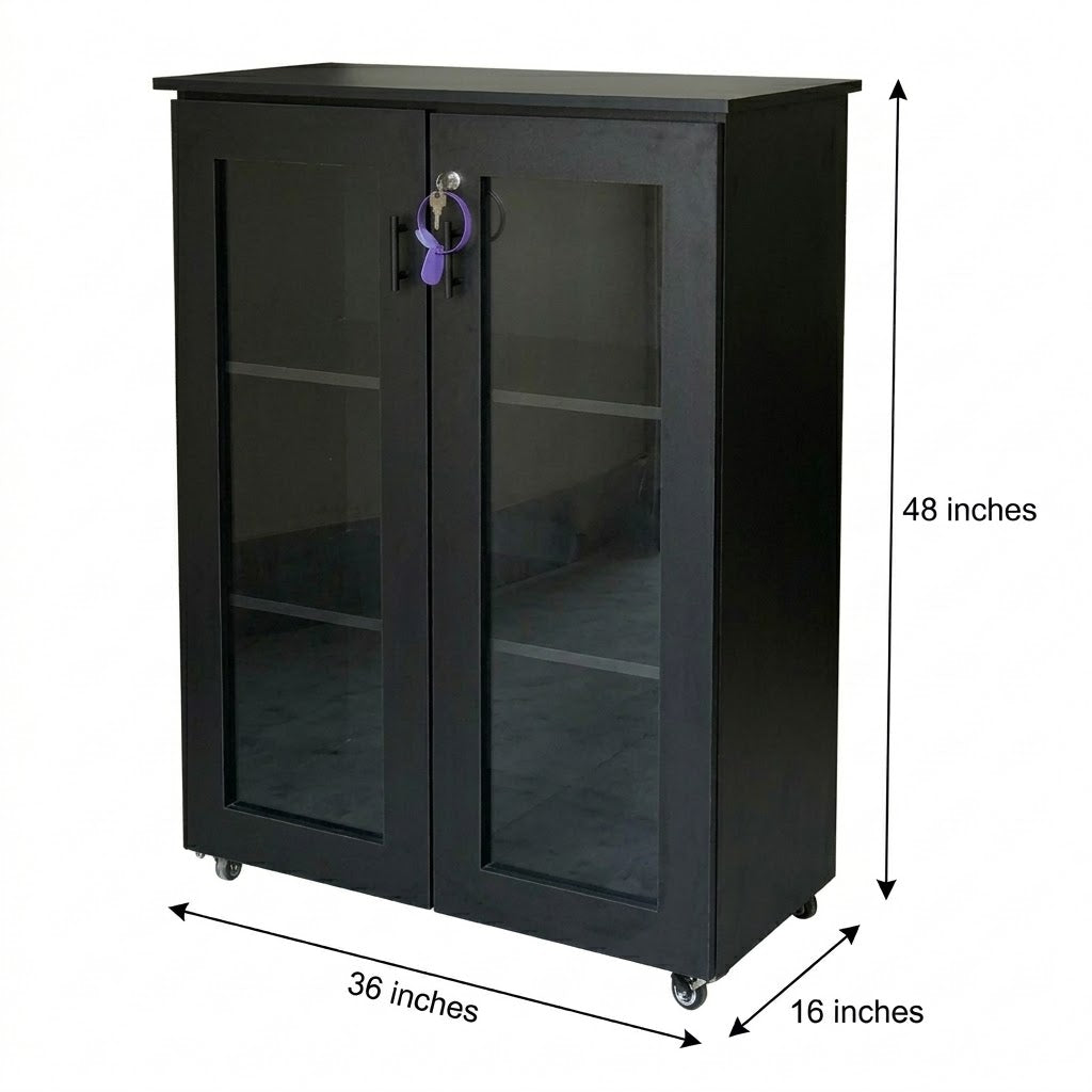 Movable Wheels Storage Cupboard Rack Divider