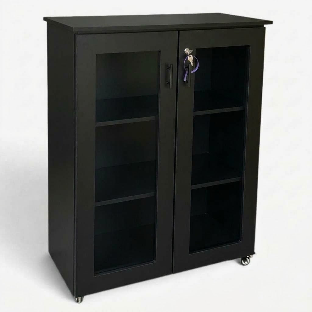 Movable Wheels Storage Cupboard Rack Divider