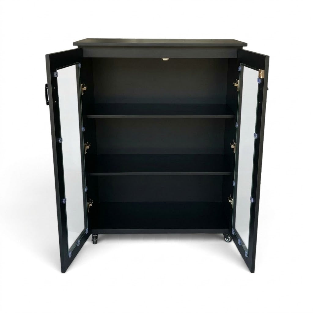 Movable Wheels Storage Cupboard Rack Divider