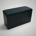 2-In-1 Stool Ottoman & Shoes Organizer