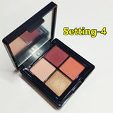 Dolorfan Mini Pocket 4-Colors Eye-Shadow Palette Kit