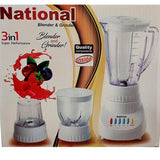 National Electric Juicer Blender & Grinder Set