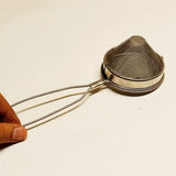 Stainless Steel Double Net Fine Mesh Small-Size Tea Strainer / Chaani