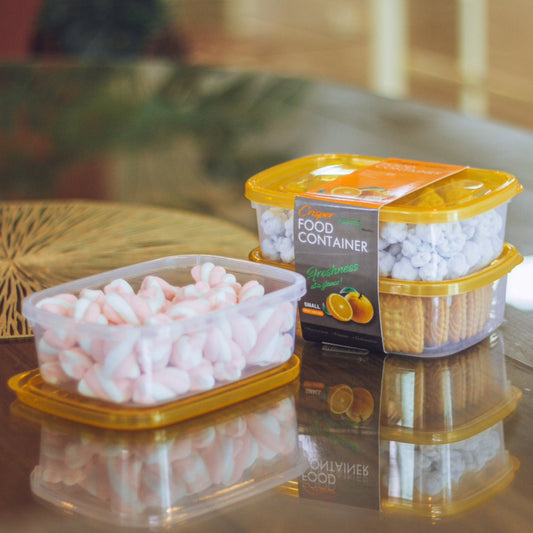 Appollo Crisper Pack Of 3pcs Small Size Plastic Bowl Food Keeper Container Set ( Random Colors )