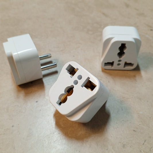 Javed Heavy-Duty Multi 3-Pin Converter Electric Plug Socket Gadget