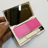 Just Gold 2-Color Blusher With Brush Mirror