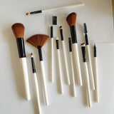 Pack Of 12pcs Professional Beauty Makeup Brush Set With Gift Box Pack & Metal Stand