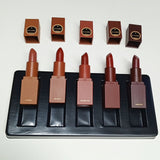 Kaxier Pack Of 5pcs Slim Matte Velvety Shape Lipstick Set