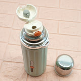 Crafted Stainless Steel 800ml Water Bottle Hot & Cool ( Random Colors Will Be Sent )