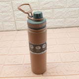 Inox Stainless Steel 800ml Water Bottle Hot & Cool ( Random Colors Will Be Sent )