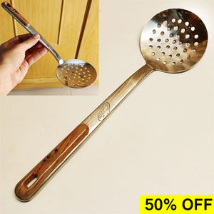 Stainless Steel Round Holes Cooking Spatula ( Medium Size)