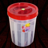 Novel 5-Litre Plastic Air-Tight Food Storage Jar ( Random Colors )